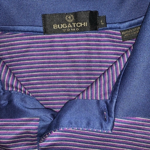 BUGATCHI UOMO MENS POLO - Picture 4 of 5